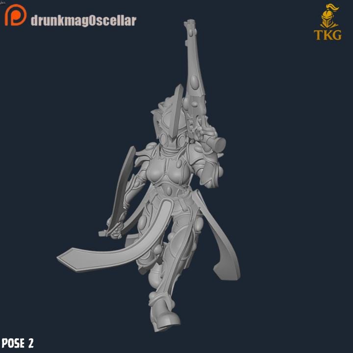 Bone Sirens by DrunkMag0sCellar | 3D printed Tabletop Miniatures