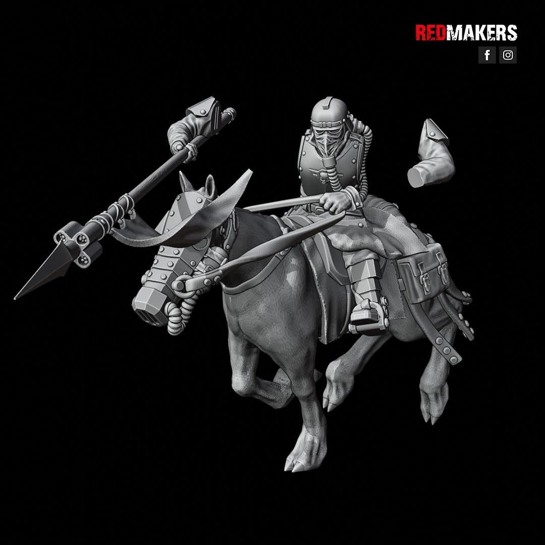 Cavalry of the Imperial Force by Red Makers | 3D printed Tabletop Miniatures