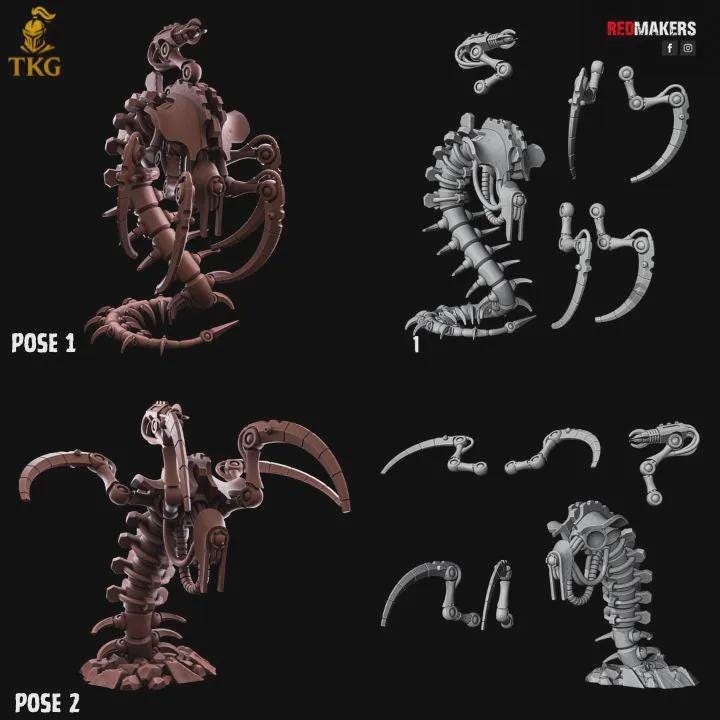 Kill Squad - Tomb World by Red Makers | 3D Printed Tabletop Miniatures