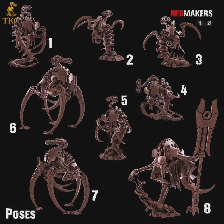 Kill Squad - Tomb World by Red Makers | 3D Printed Tabletop Miniatures