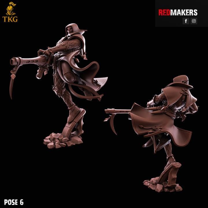 The Silent Masque Kill Squad by Red Makers | 3D printed Tabletop Miniatures