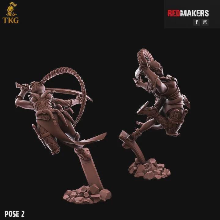 The Silent Masque Kill Squad by Red Makers | 3D printed Tabletop Miniatures