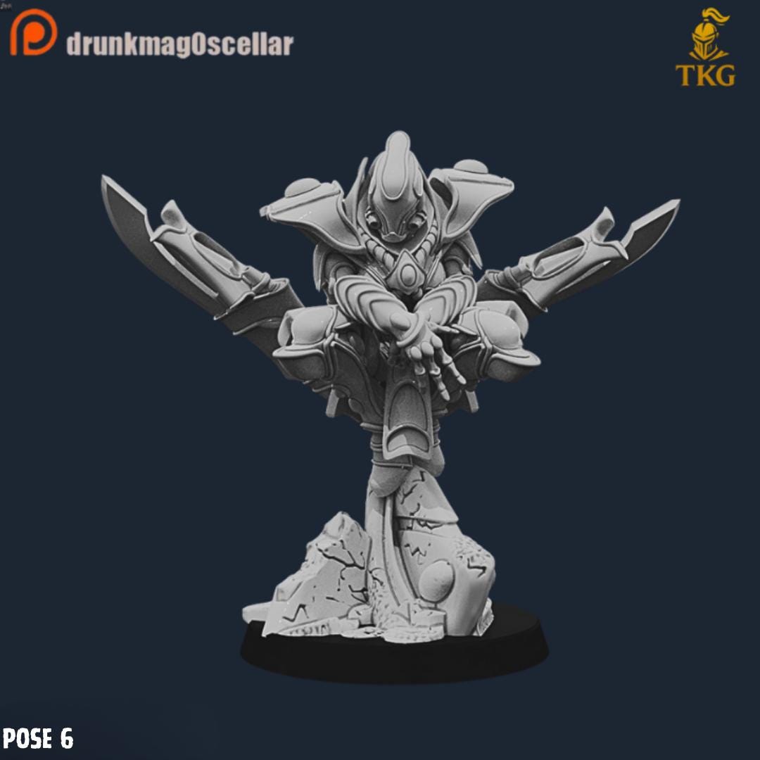 Bone Spiders by DrunkMag0sCellar | 3D printed Tabletop Miniatures