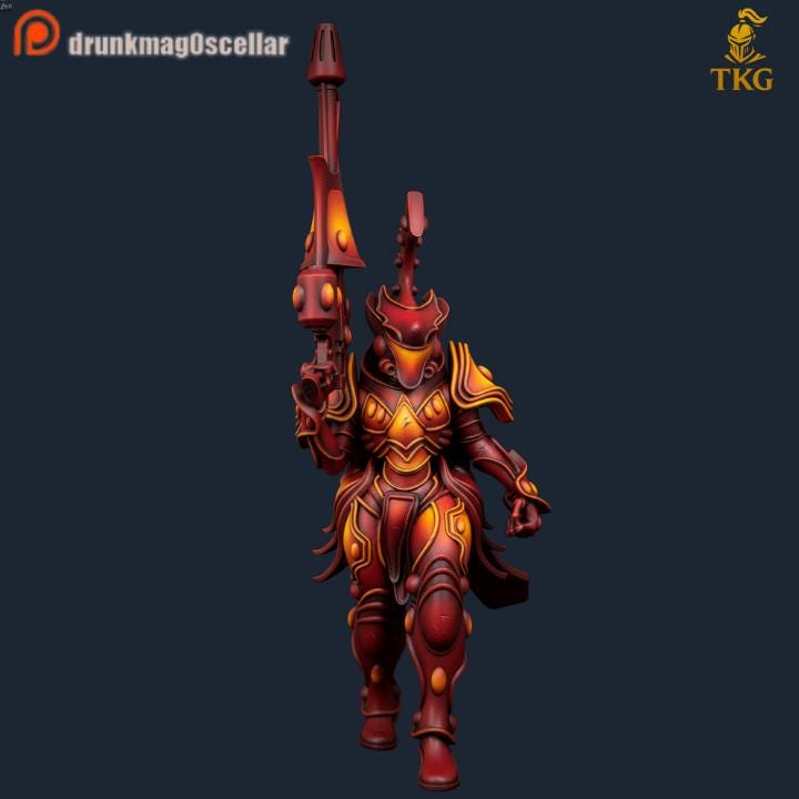 Bone Dragons by DrunkMag0sCellar | 3D printed Tabletop Miniatures