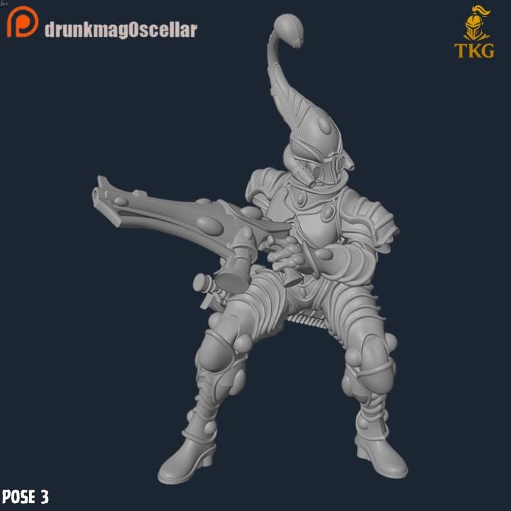 Bone Scorps by DrunkMag0sCellar | 3D printed Tabletop Miniatures