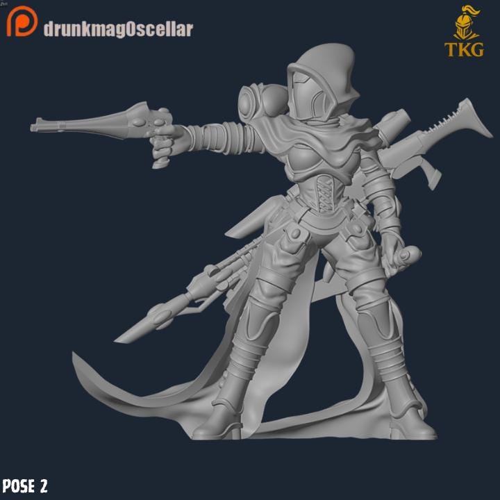 Bone Scouts by DrunkMag0sCellar | 3D printed Tabletop Miniatures