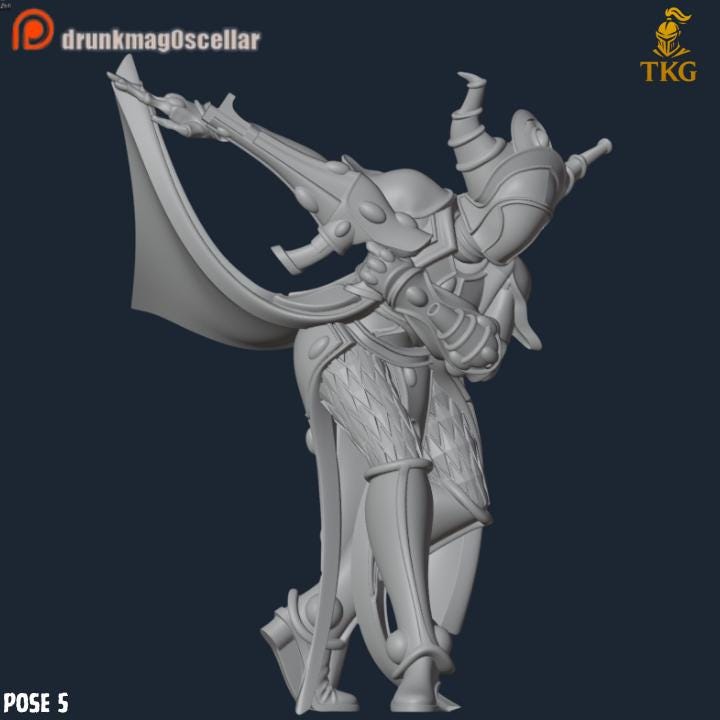 Bone Jesters by DrunkMag0sCellar | 3D printed Tabletop Miniatures