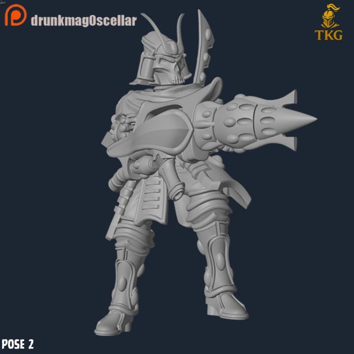 Bone Reapers by DrunkMag0sCellar | 3D printed Tabletop Miniatures