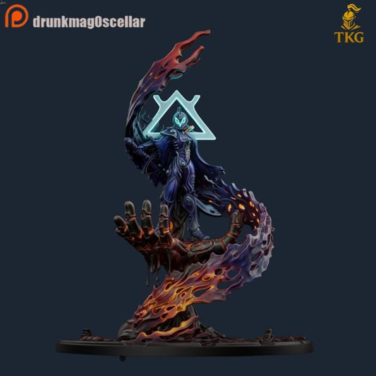 Death God Avatar by DrunkMag0sCellar | 3D printed Tabletop Miniatures