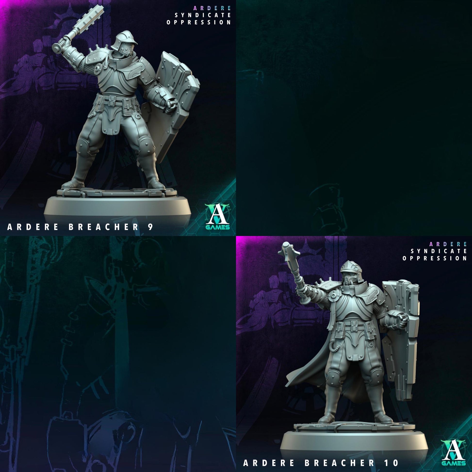 Ardere Syndicate - Oppression by Archvillain Games | 3D Printed Miniatures