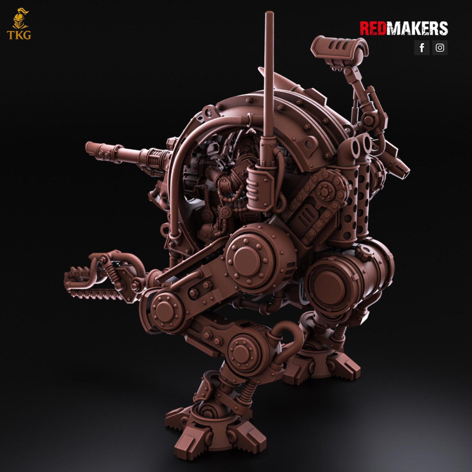 Solar Mech - Imperial Force by Red Makers | 3D printed Tabletop Miniatures