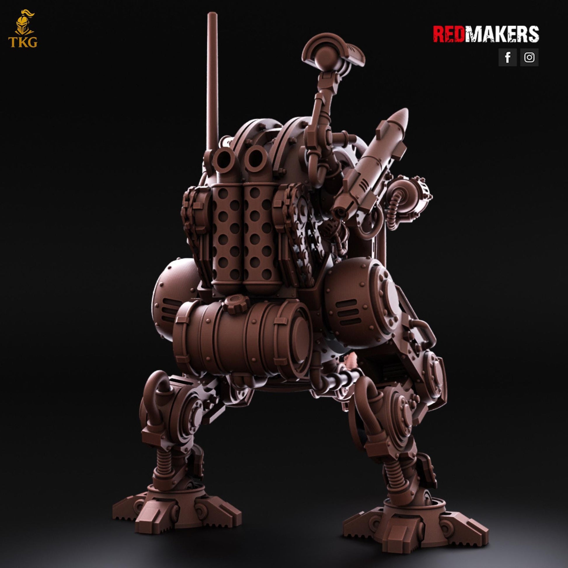 Solar Mech - Imperial Force by Red Makers | 3D printed Tabletop Miniatures
