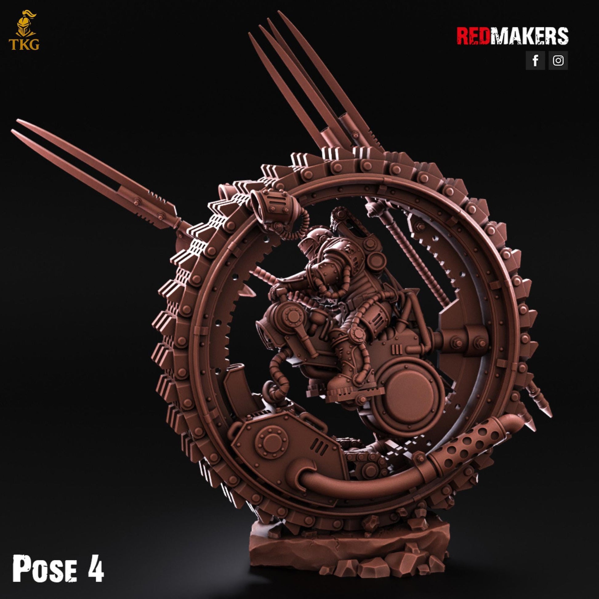 Riders of the Imperial Force by Red Makers | 3D printed Tabletop Miniatures