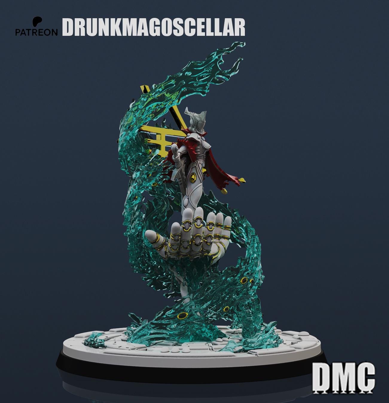 Death God Avatar by DrunkMag0sCellar | 3D printed Tabletop Miniatures