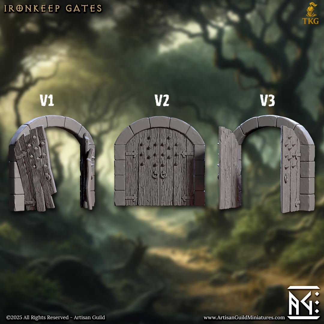 Ironkeep War Trolls by Artisan Guild | 3D Printed Miniatures | Fantasy Models