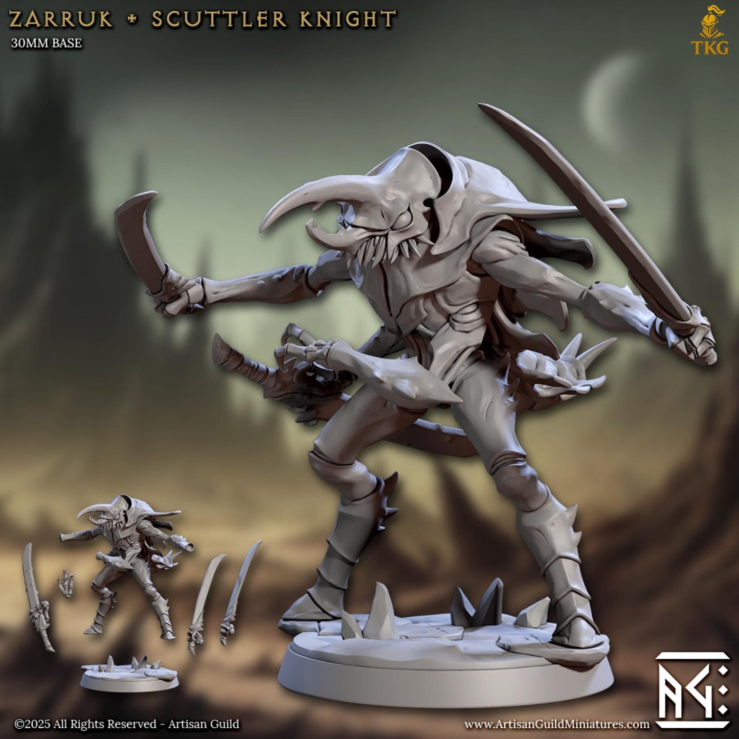 Brood of the Zeek Scuttlers by Artisan Guild | 3D Printed Miniatures