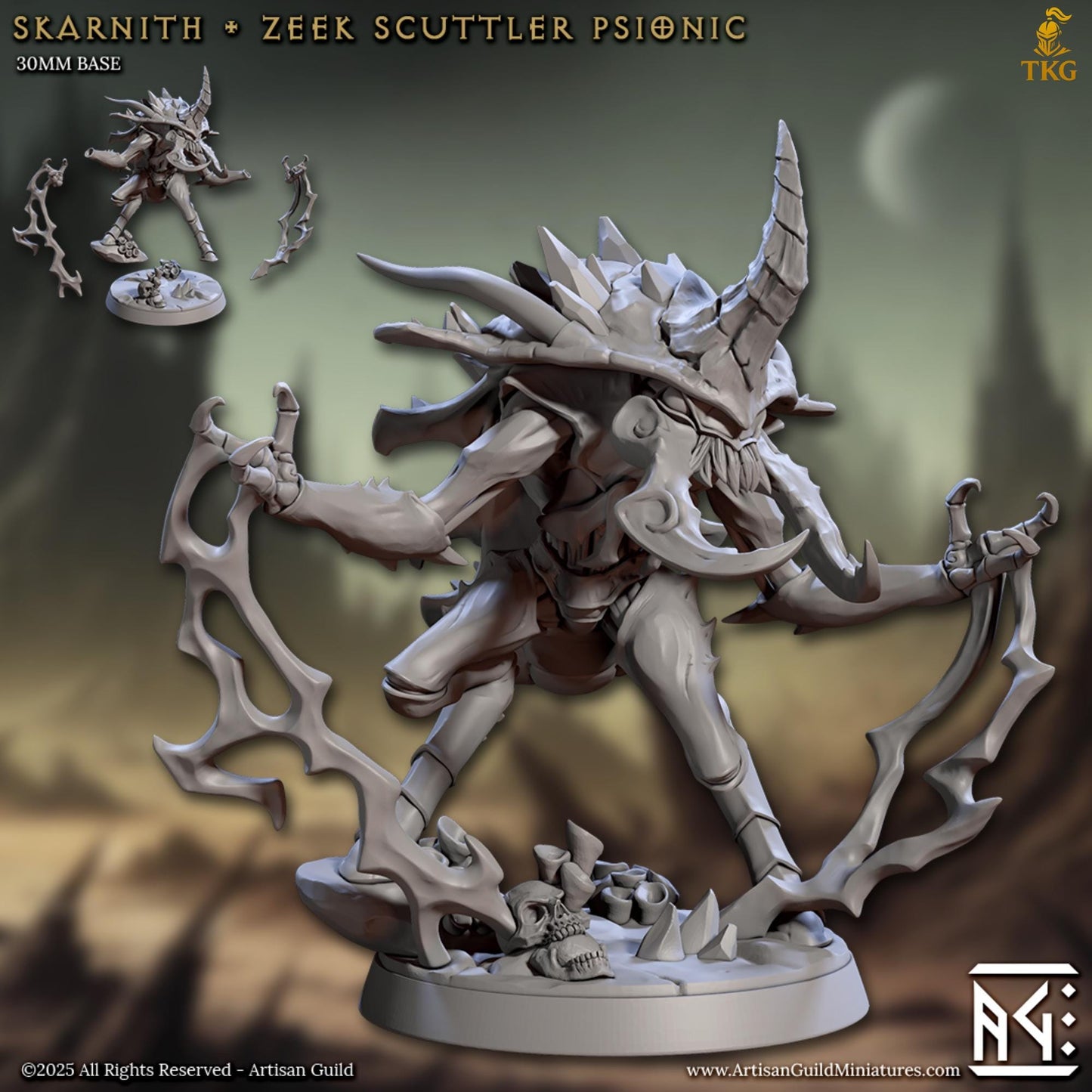 Brood of the Zeek Scuttlers by Artisan Guild | 3D Printed Miniatures