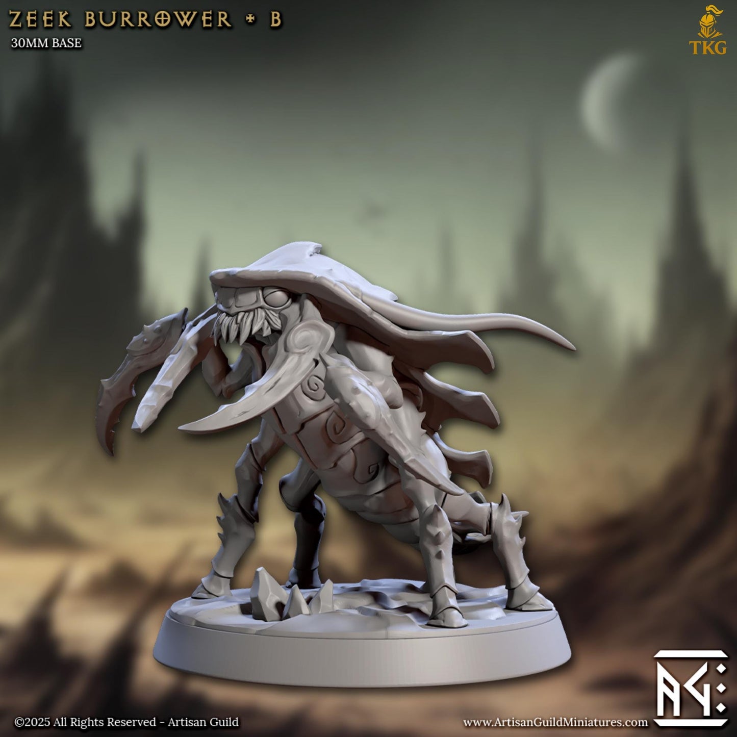 Brood of the Zeek Scuttlers by Artisan Guild | 3D Printed Miniatures