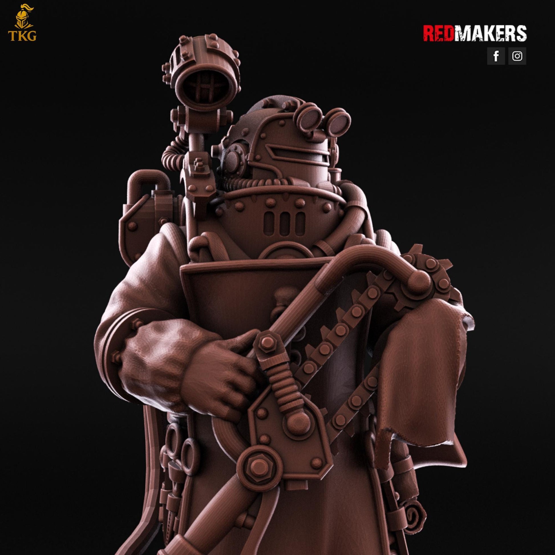 Solar Guard - Command Squad of the Imperial Force by Red Makers | 3D printed Tabletop Miniatures