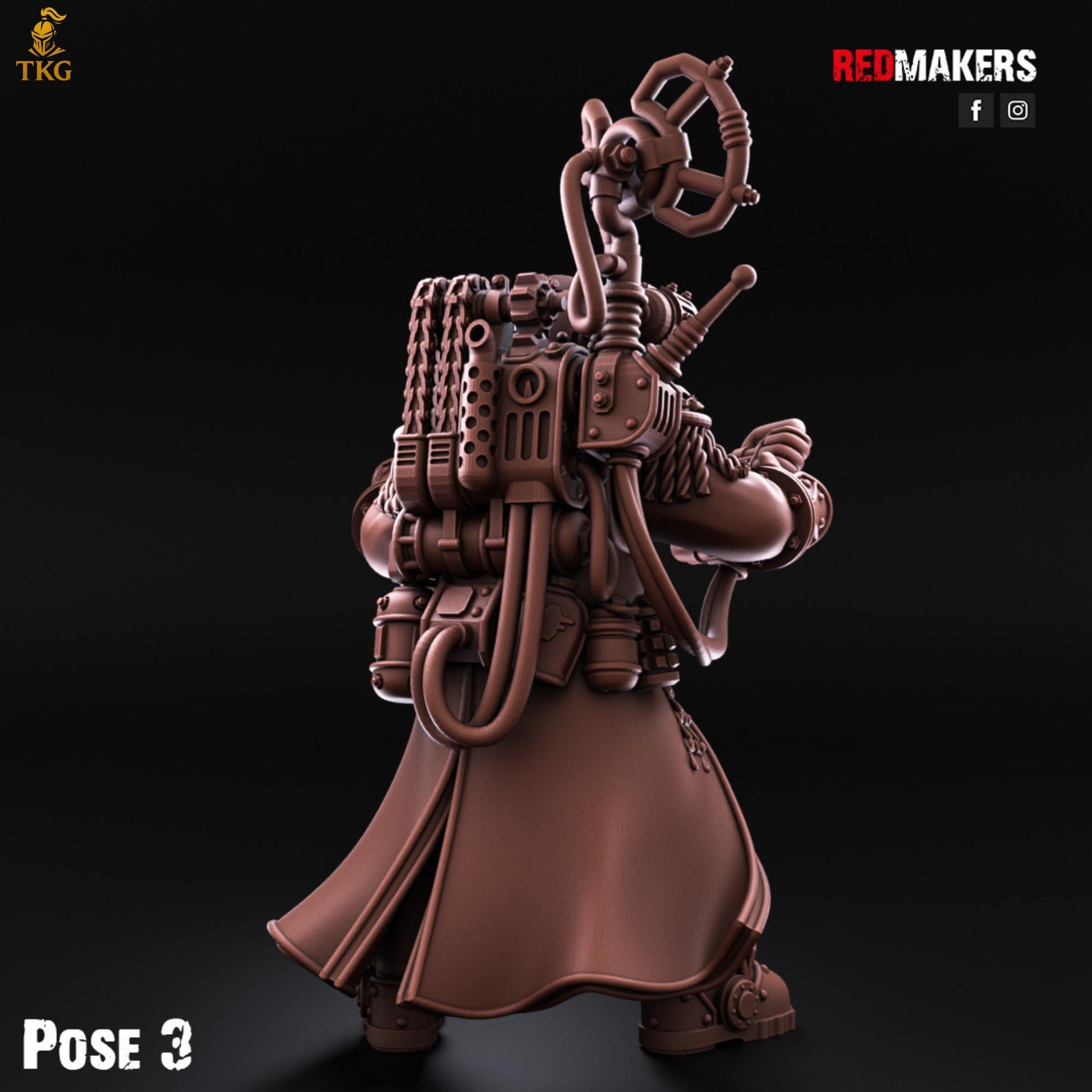 Solar Guard - Tactical Command Squad - Imperial Force by Red Makers | 3D printed Tabletop Miniatures