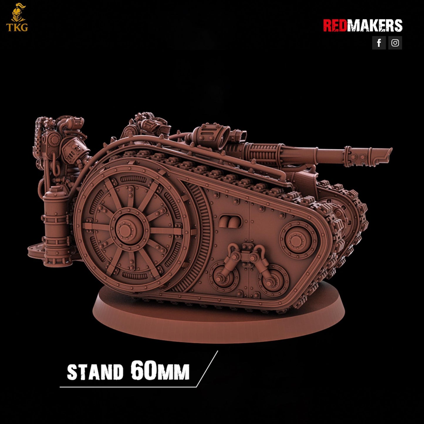 Solar Guard - Heavy Support Squad by Red Makers | 3D printed Tabletop Miniatures