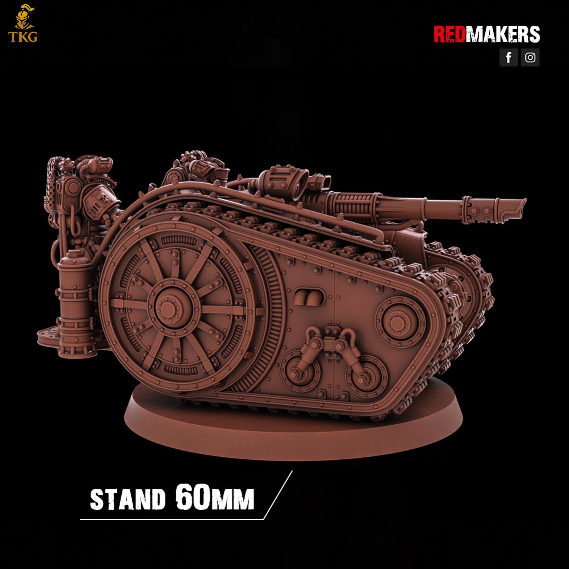 Solar Guard - Heavy Support Squad by Red Makers | 3D printed Tabletop Miniatures