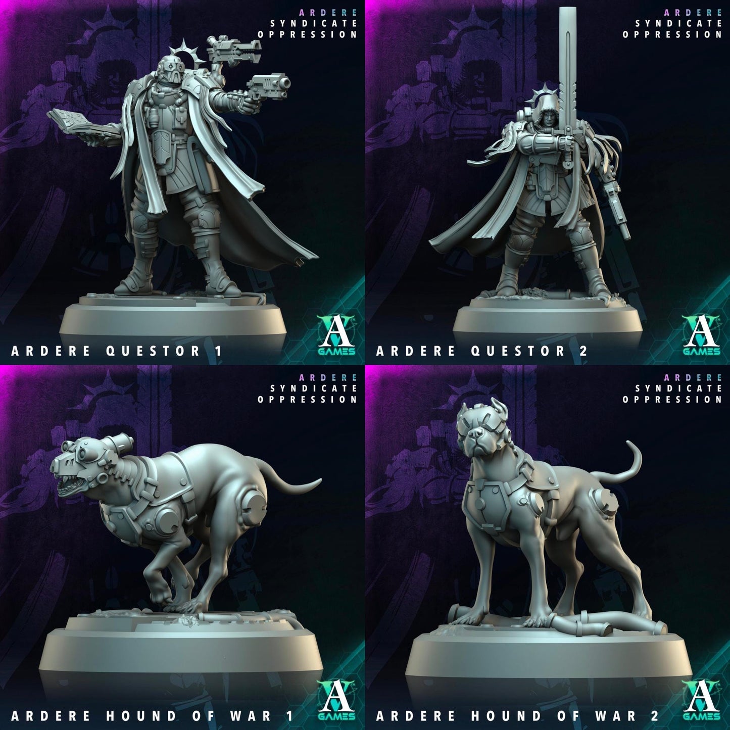 Ardere Syndicate - Oppression by Archvillain Games | 3D Printed Miniatures