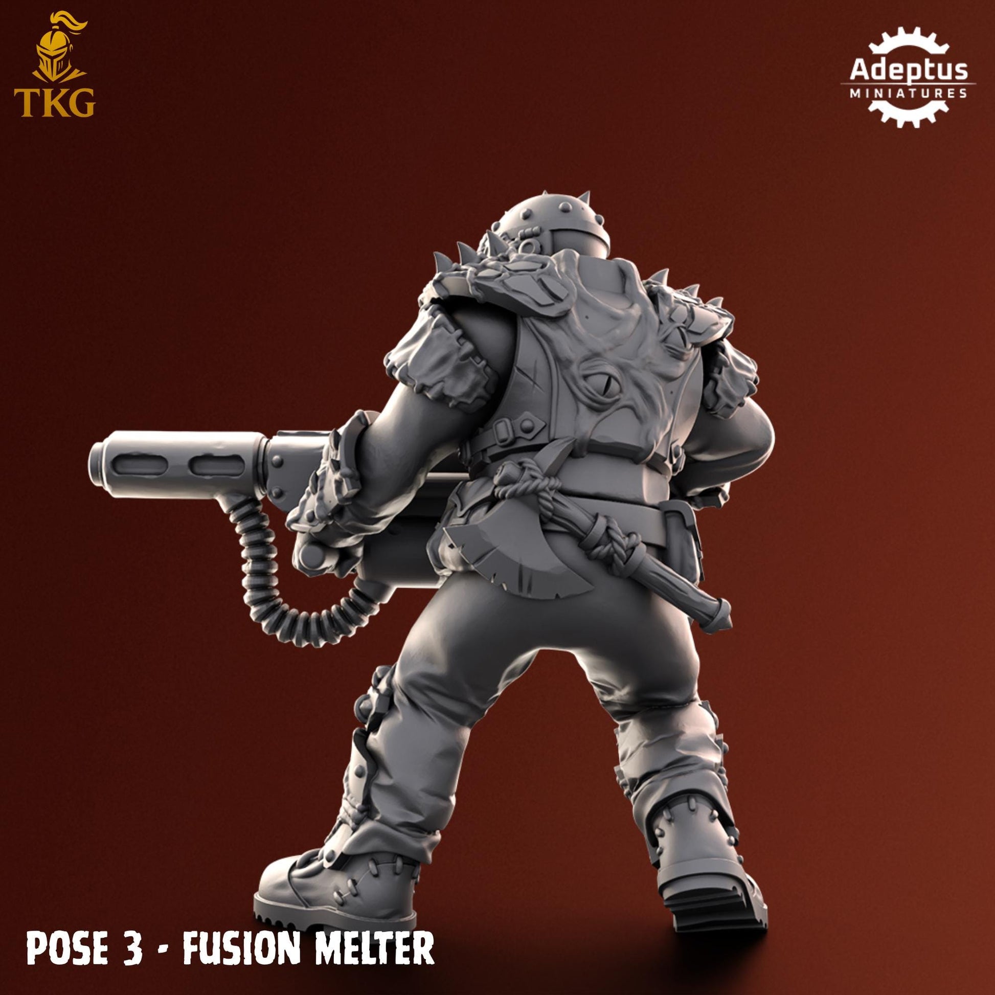 Rotmark Legion Special Weapons Team by Adeptus Miniatures | 3D printed Tabletop Miniatures