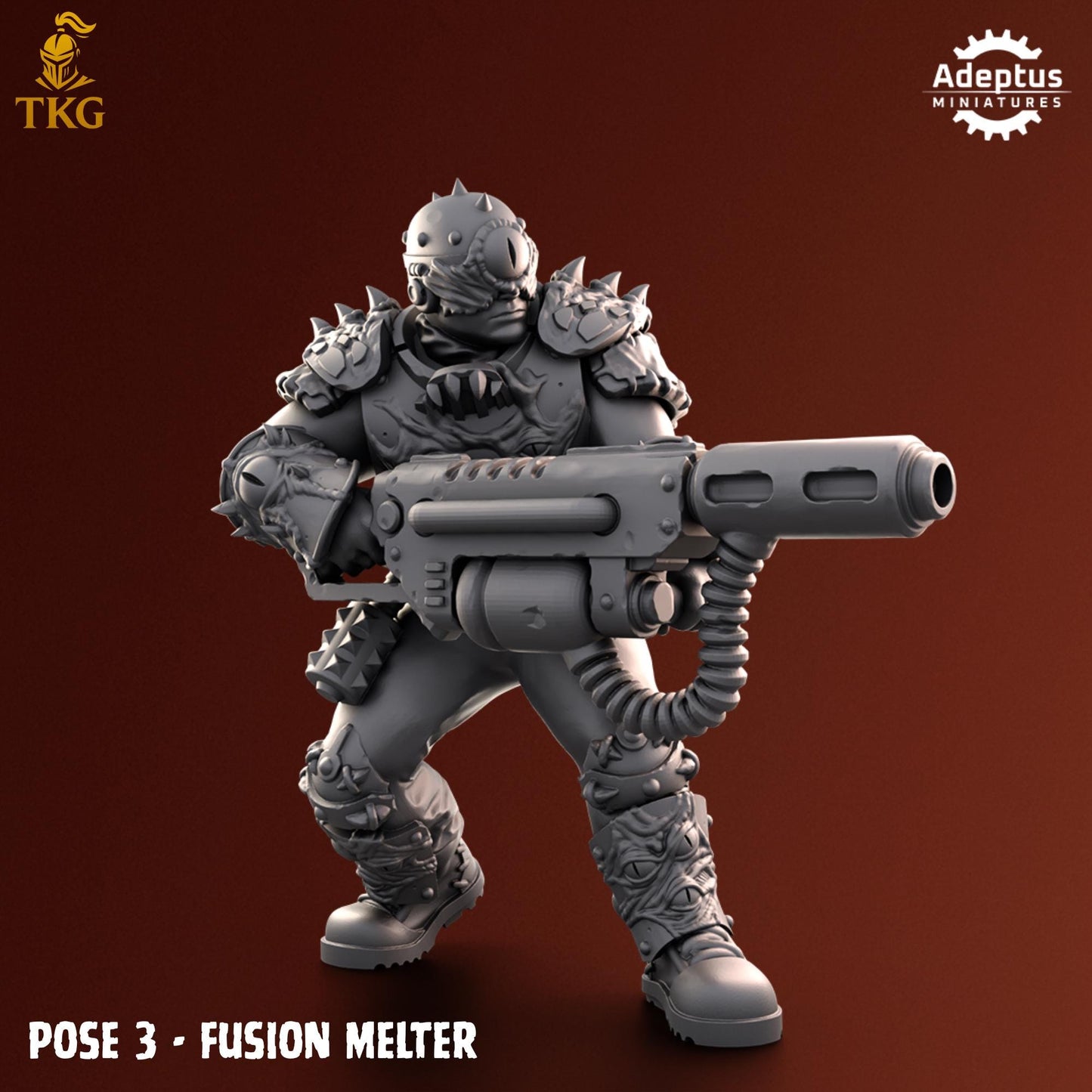 Rotmark Legion Special Weapons Team by Adeptus Miniatures | 3D printed Tabletop Miniatures