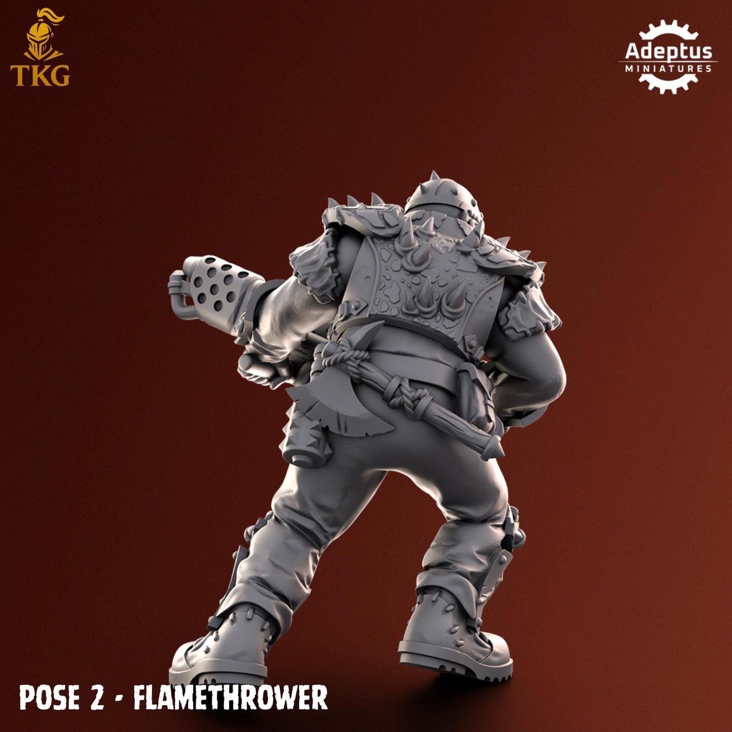 Rotmark Legion Special Weapons Team by Adeptus Miniatures | 3D printed Tabletop Miniatures