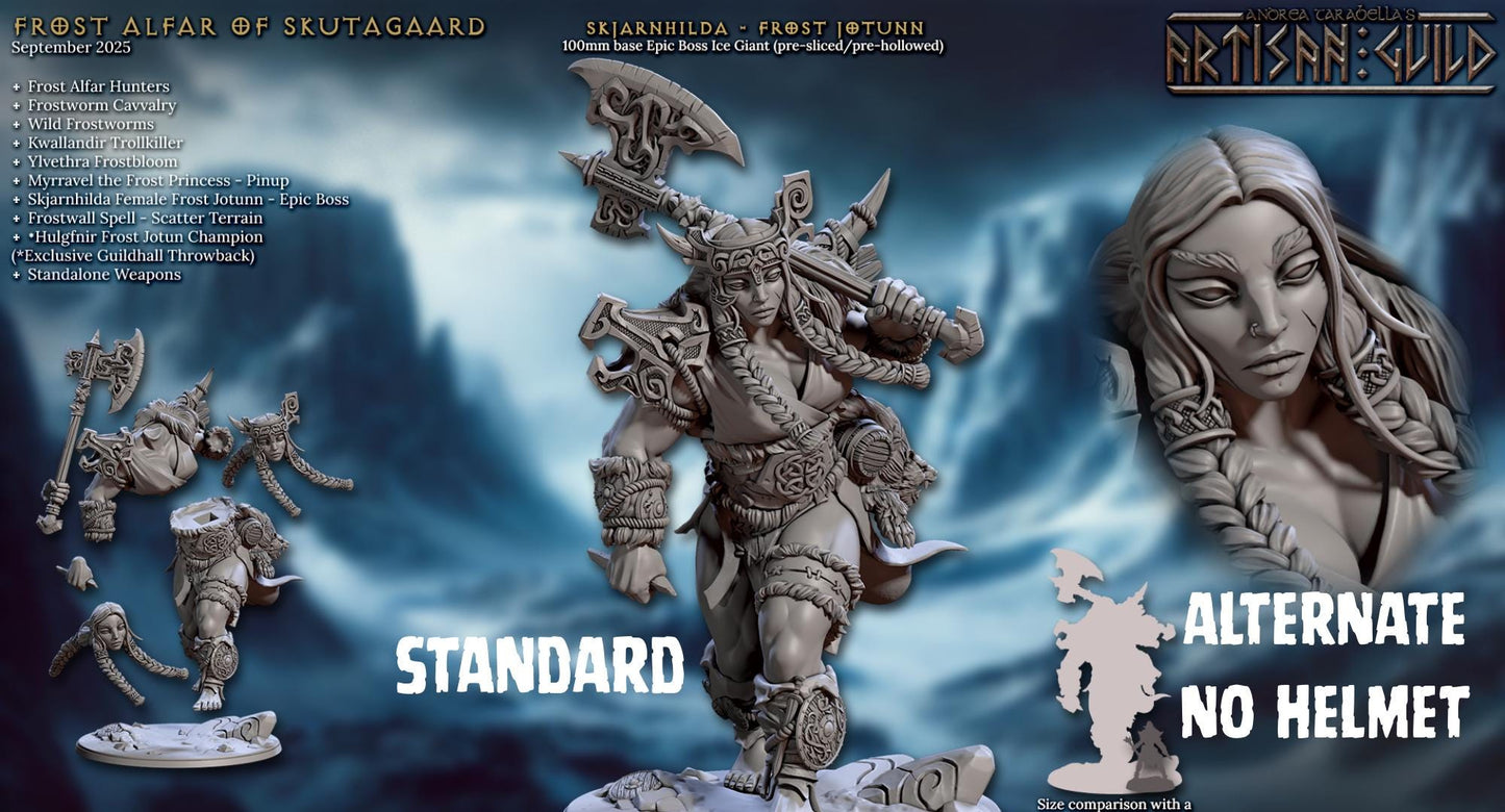 Frost Alfar of Skutagaard by Artisan Guild | 3D Printed Miniatures | Fantasy Models