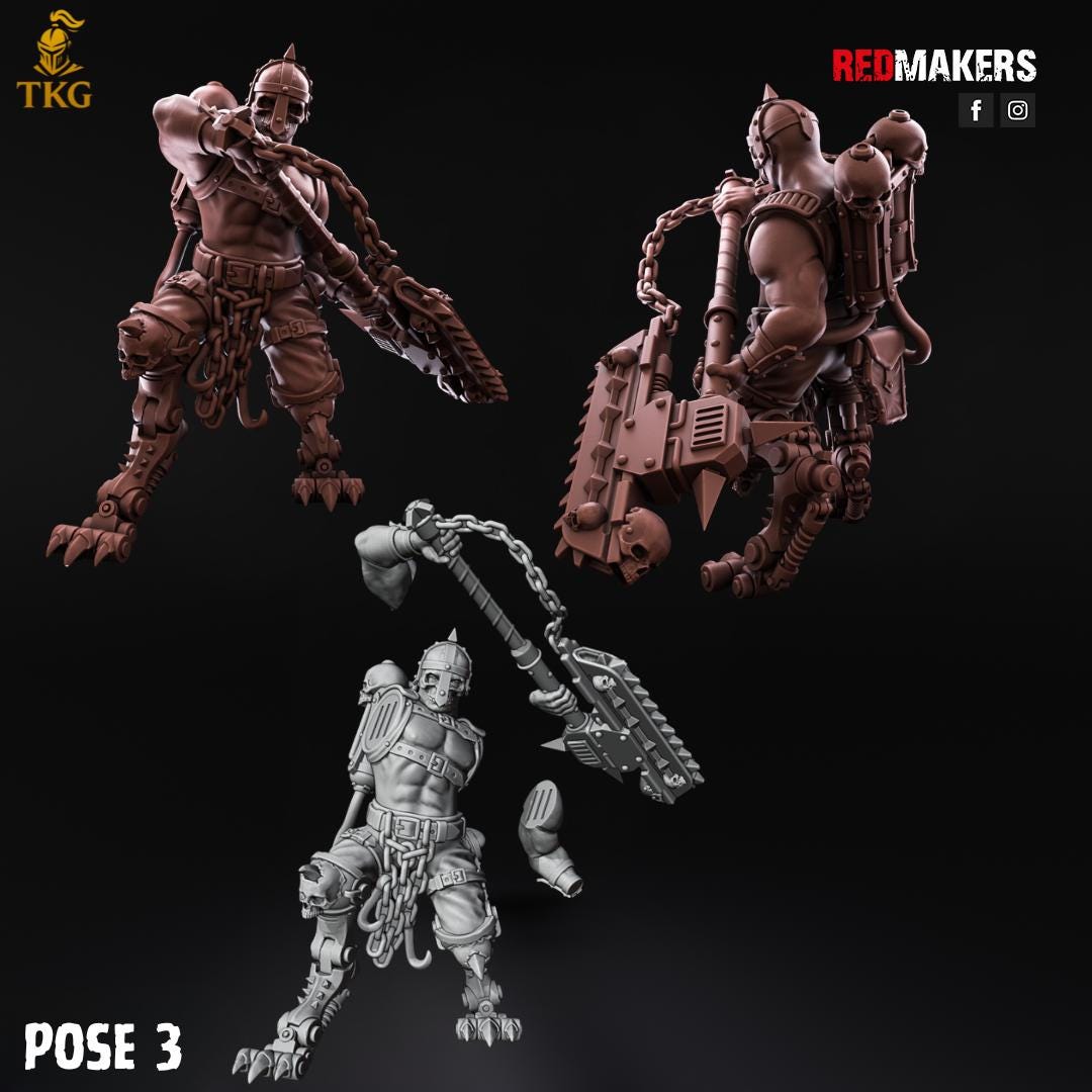 The Scarbinders Kill Squad by Red Makers | 3D printed Tabletop Miniatures