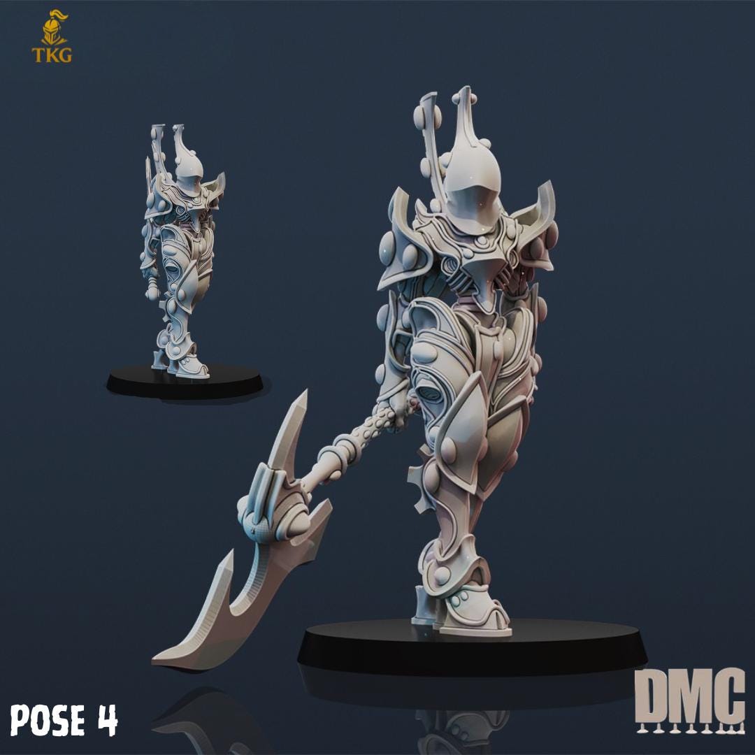Bone Blades by DrunkMag0sCellar | Alternate Version available | 3D printed Tabletop Miniatures
