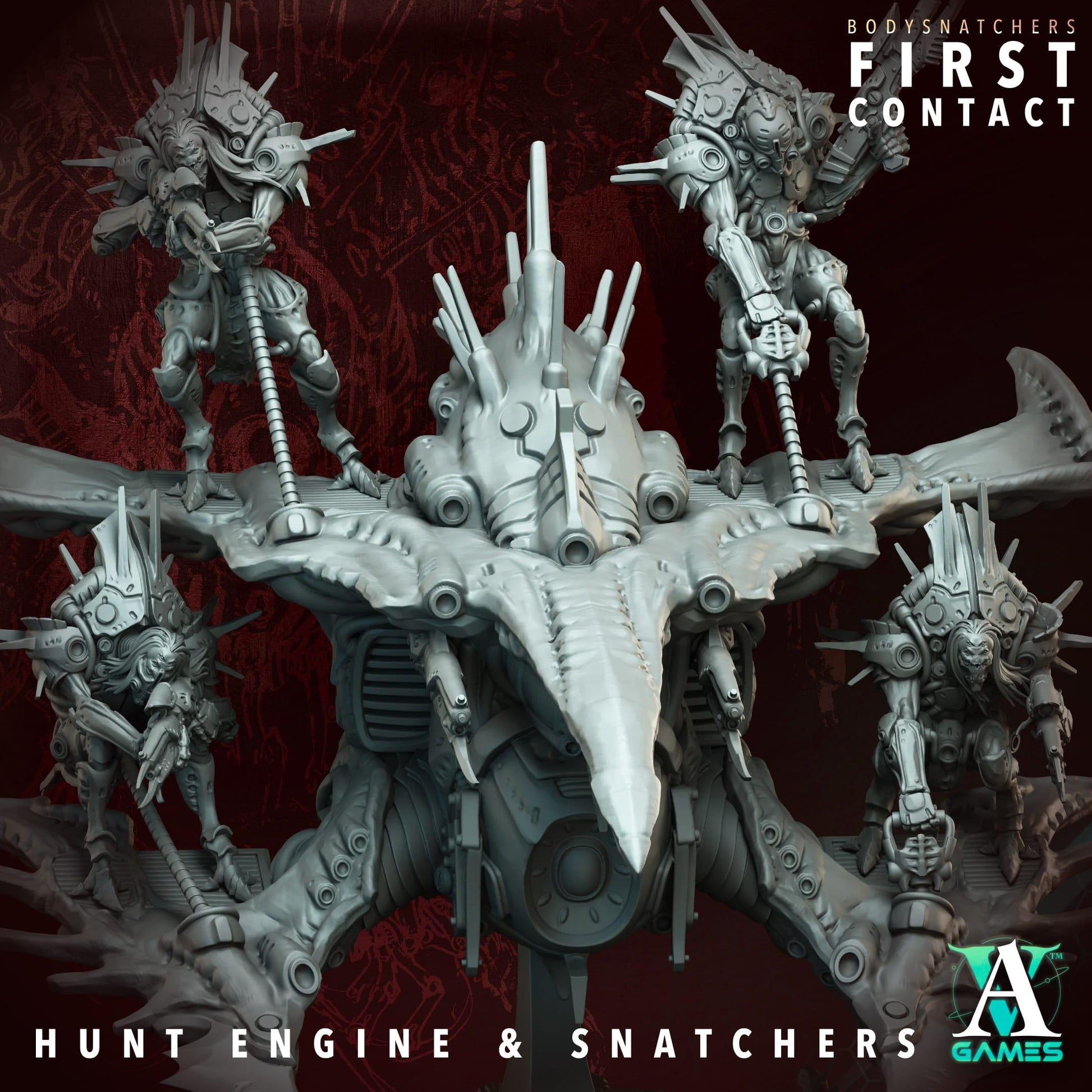 Bodysnatchers - First Contact by ArchvillainGames | 3D Printed Miniatures