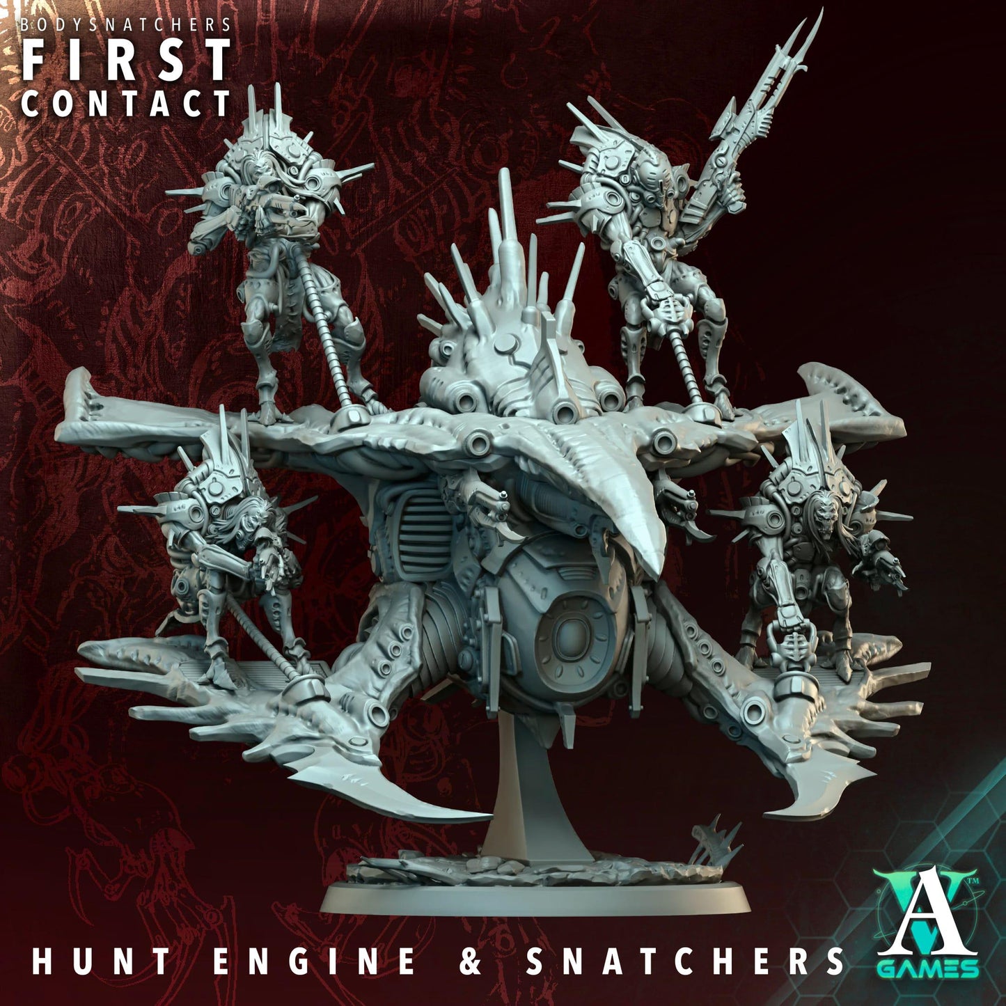 Bodysnatchers - First Contact by ArchvillainGames | 3D Printed Miniatures