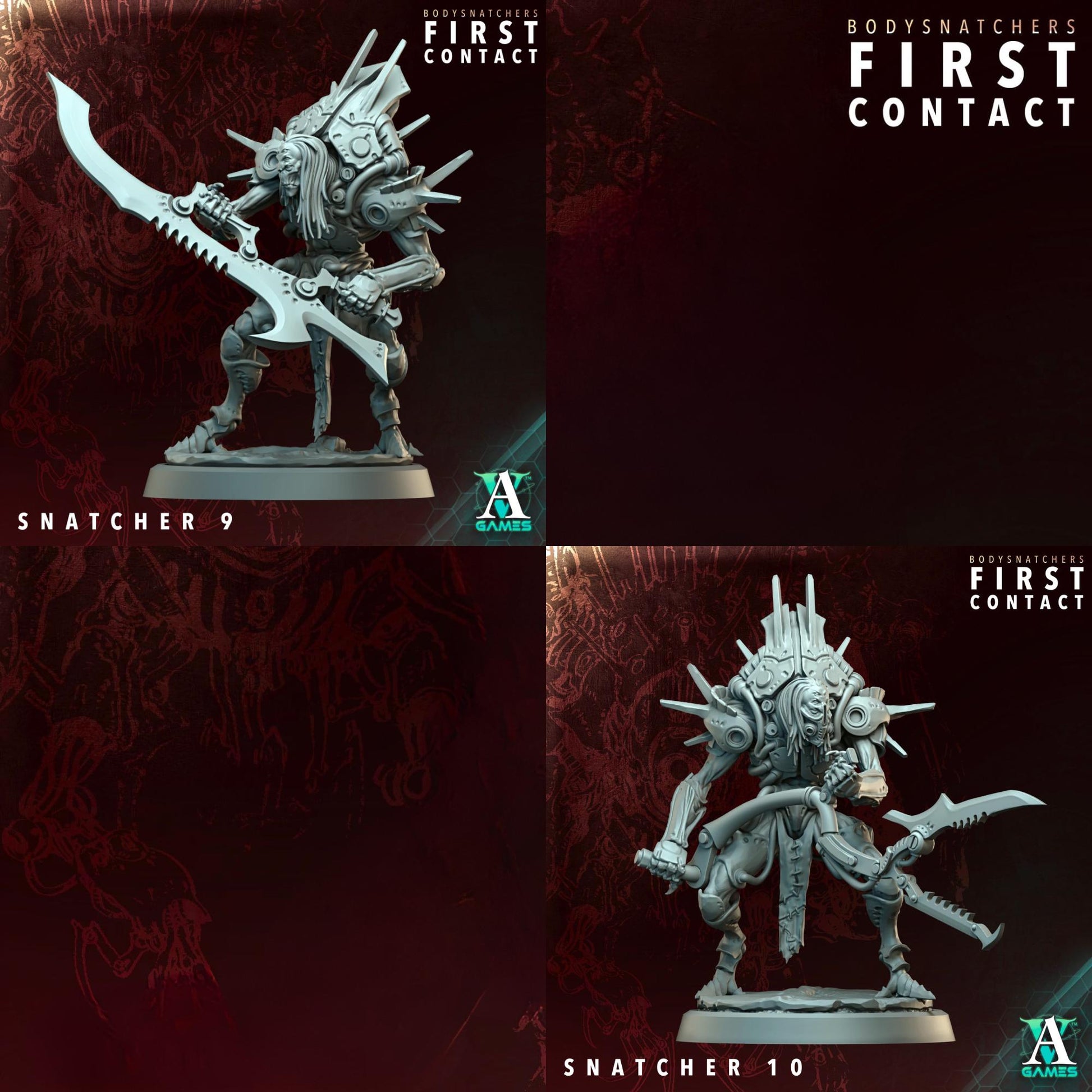 Bodysnatchers - First Contact by ArchvillainGames | 3D Printed Miniatures