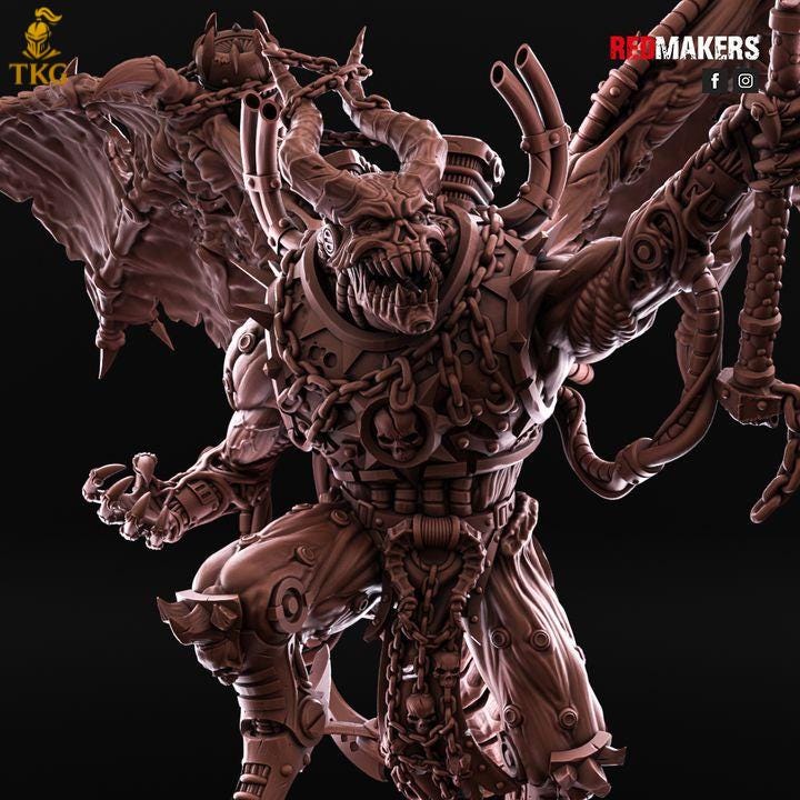 Doomlord by RedMakers | 3D Printed Tabletop Miniatures