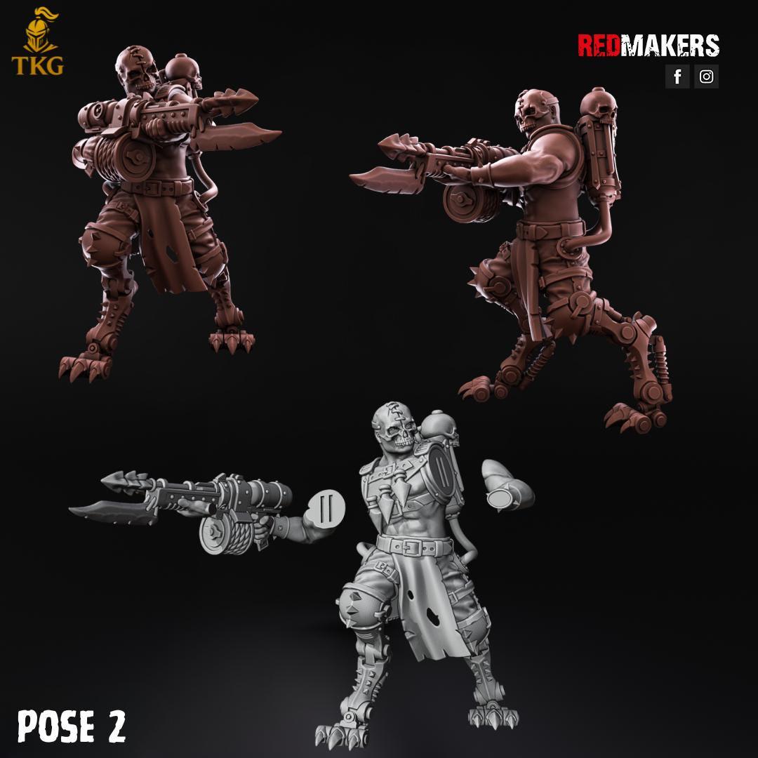 The Scarbinders Kill Squad by Red Makers | 3D printed Tabletop Miniatures