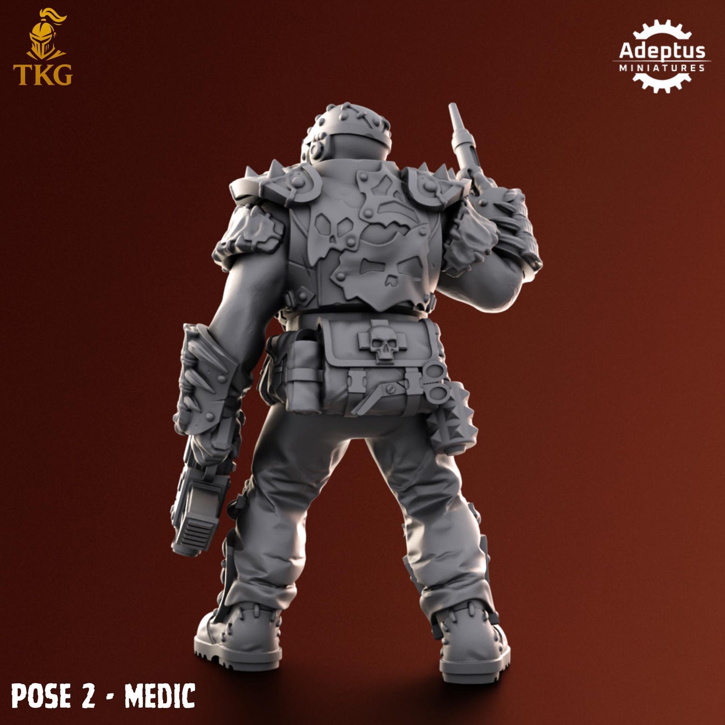 Rotmark Legion Command Squad by Adeptus Miniatures | 3D printed Tabletop Miniatures