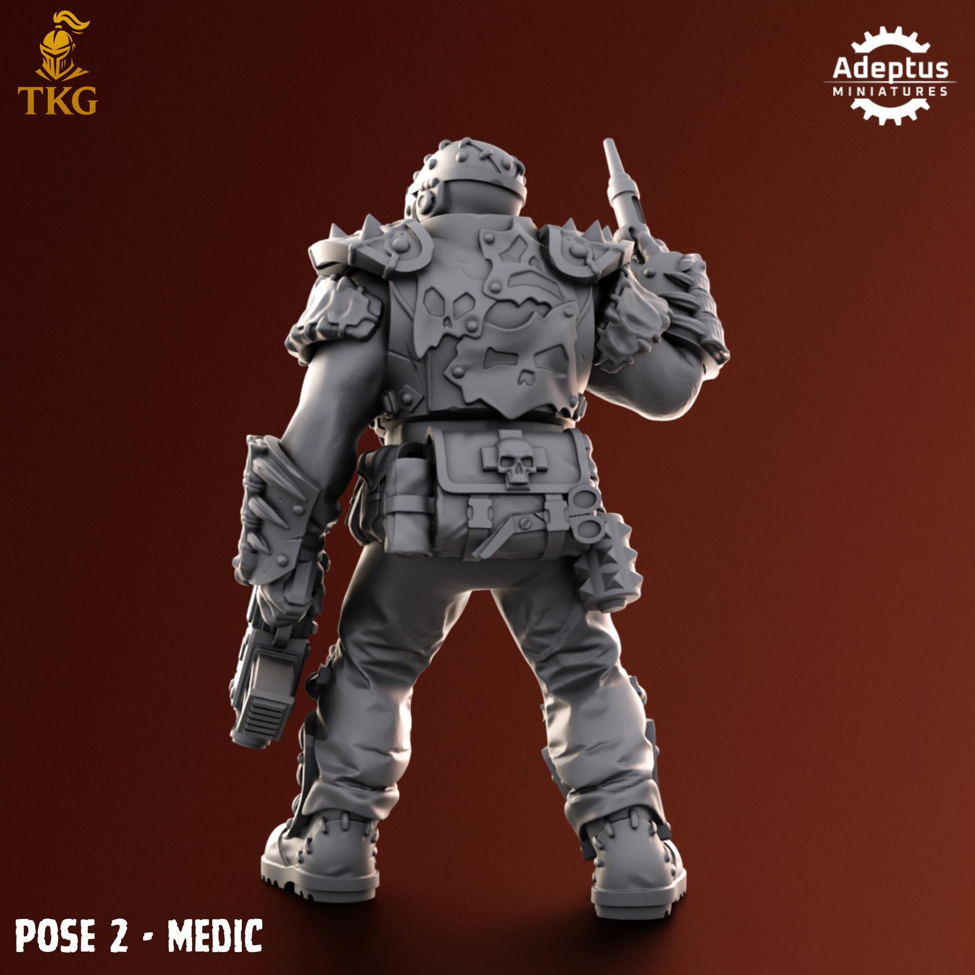 Rotmark Legion Command Squad by Adeptus Miniatures | 3D printed Tabletop Miniatures