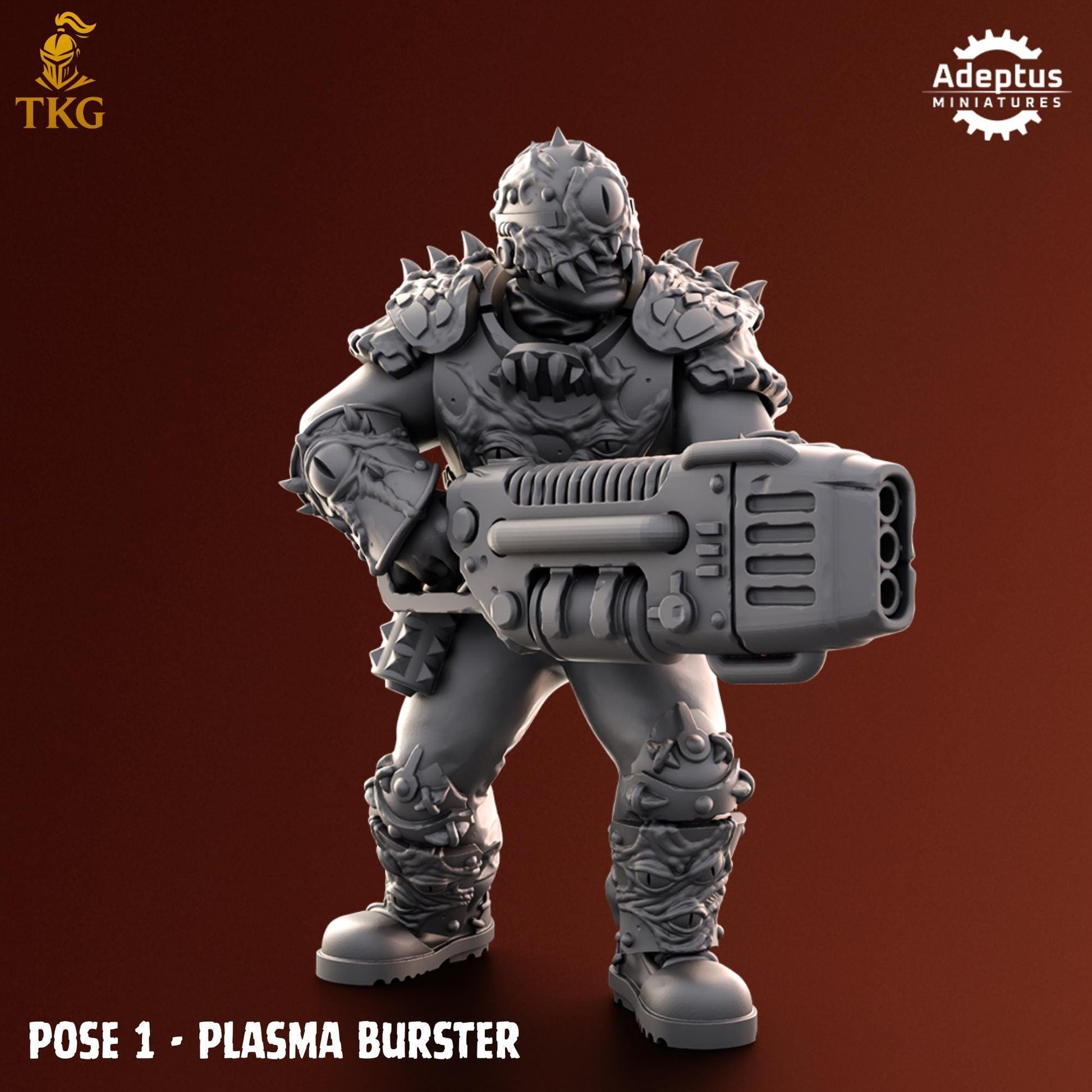 Rotmark Legion Special Weapons Team by Adeptus Miniatures | 3D printed Tabletop Miniatures