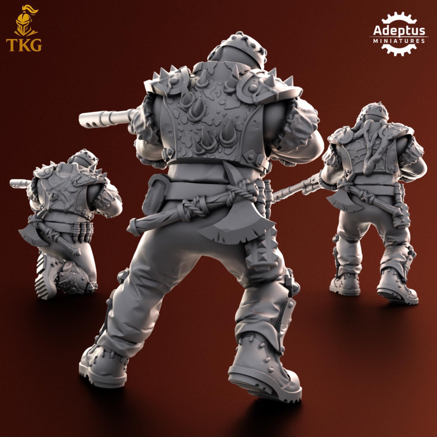 Rotmark Legion Snipers by Adeptus Miniatures | 3D printed Tabletop Miniatures