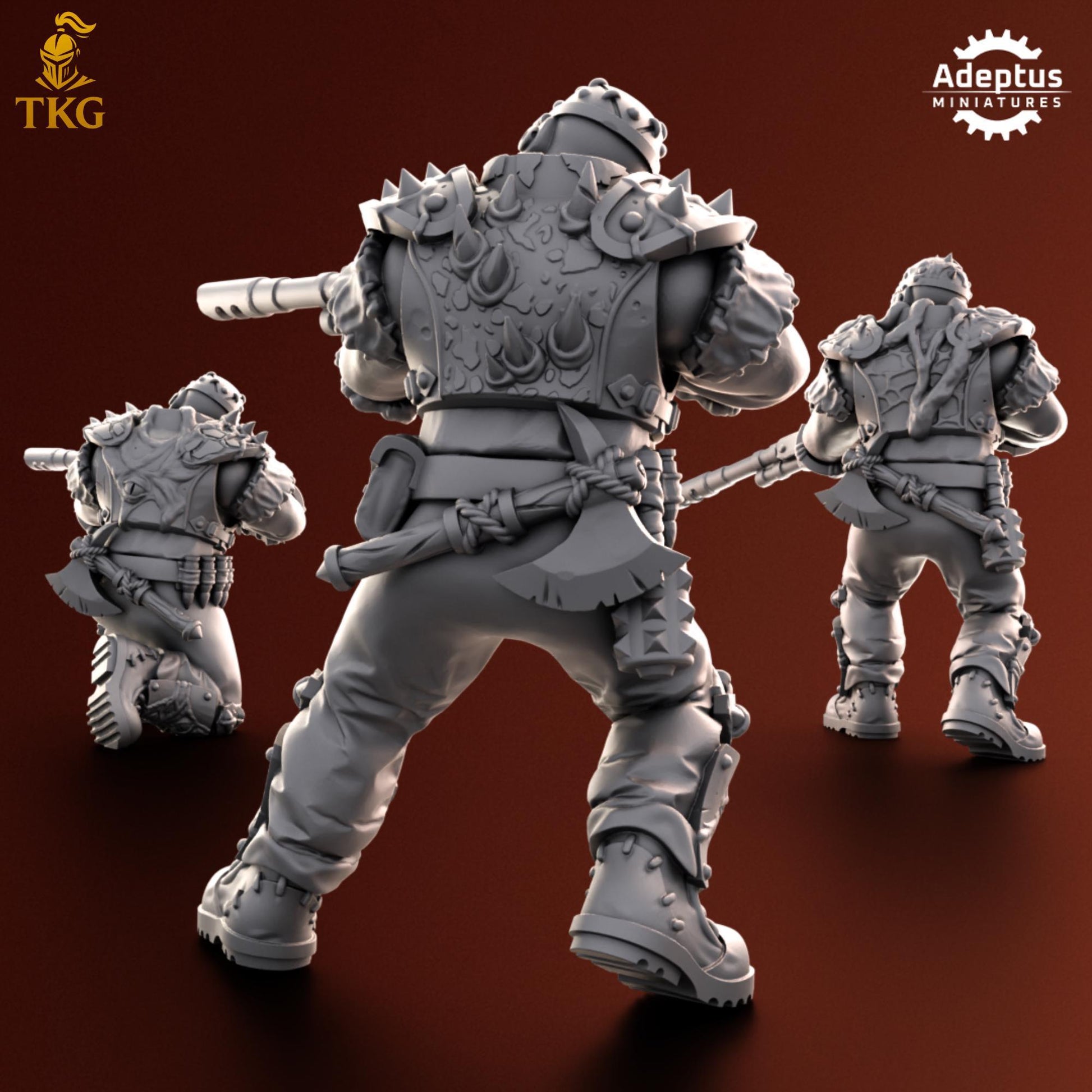 Rotmark Legion Snipers by Adeptus Miniatures | 3D printed Tabletop Miniatures