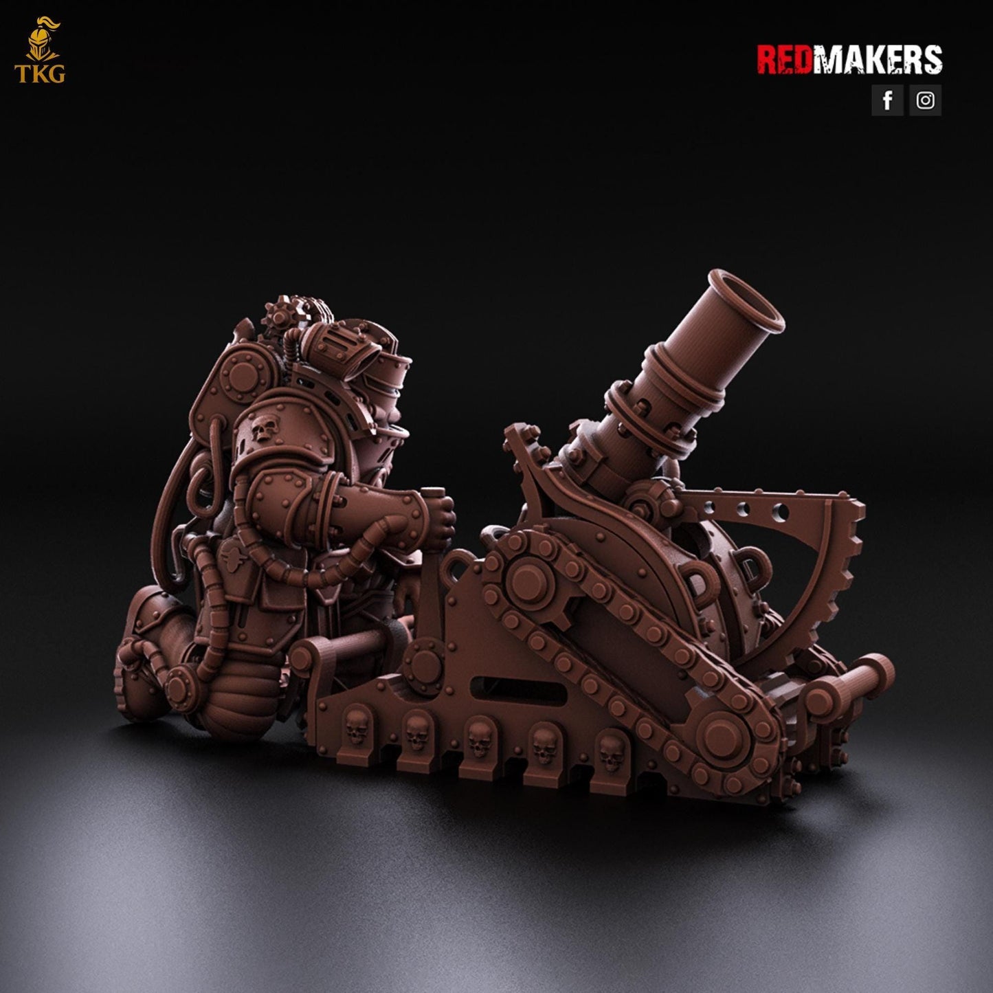 Solar Guard - Heavy Support Squad Classic by Red Makers | 3D printed Tabletop Miniatures