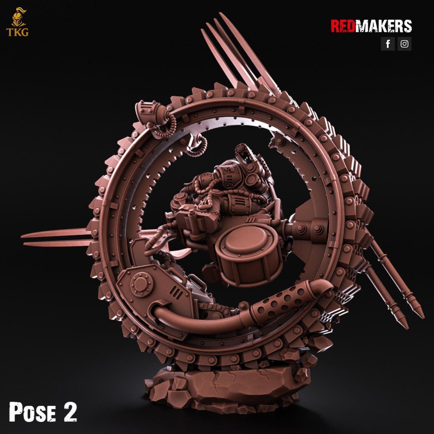 Riders of the Imperial Force by Red Makers | 3D printed Tabletop Miniatures