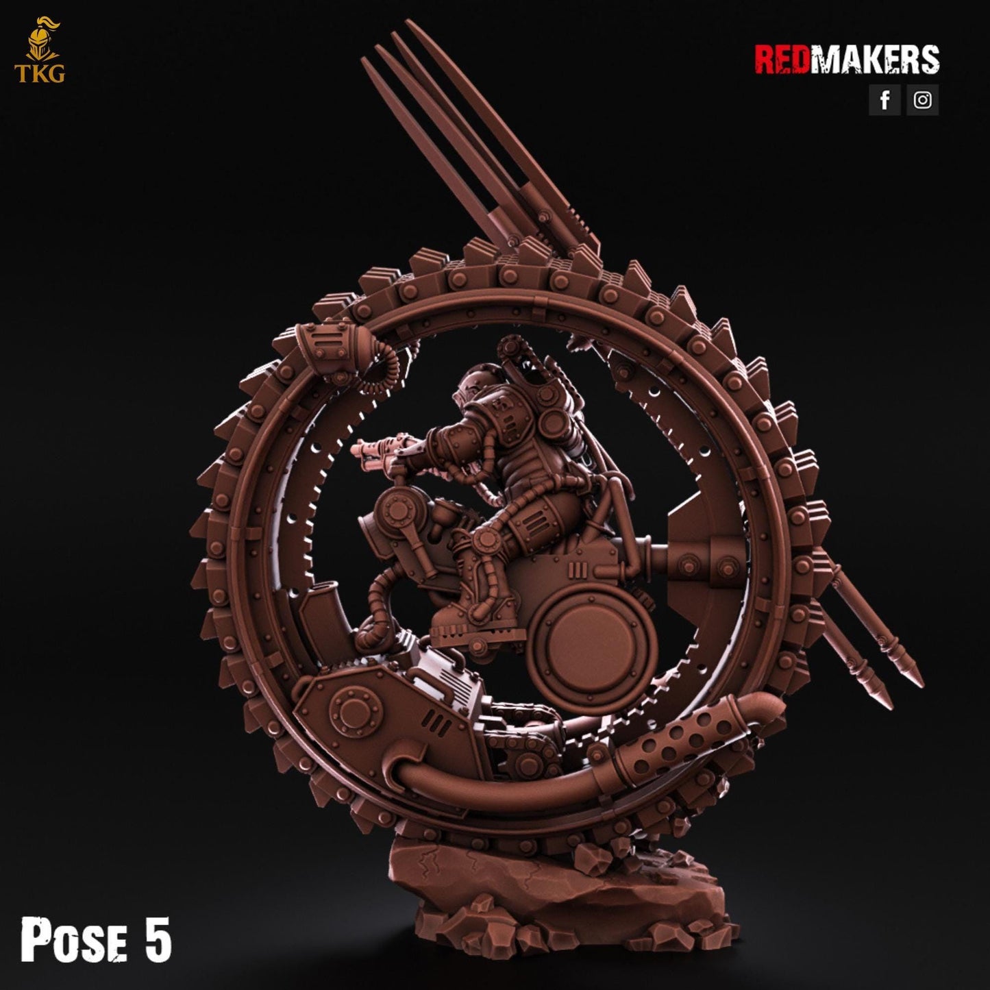 Riders of the Imperial Force by Red Makers | 3D printed Tabletop Miniatures