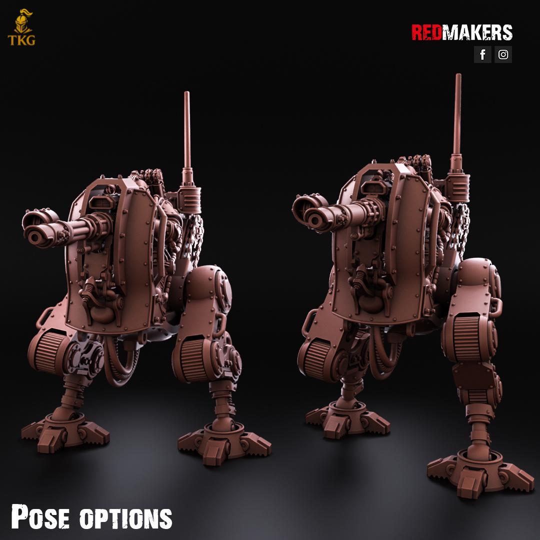 Scout Solar Mech - Imperial Force by Red Makers | 3D printed Tabletop Miniatures