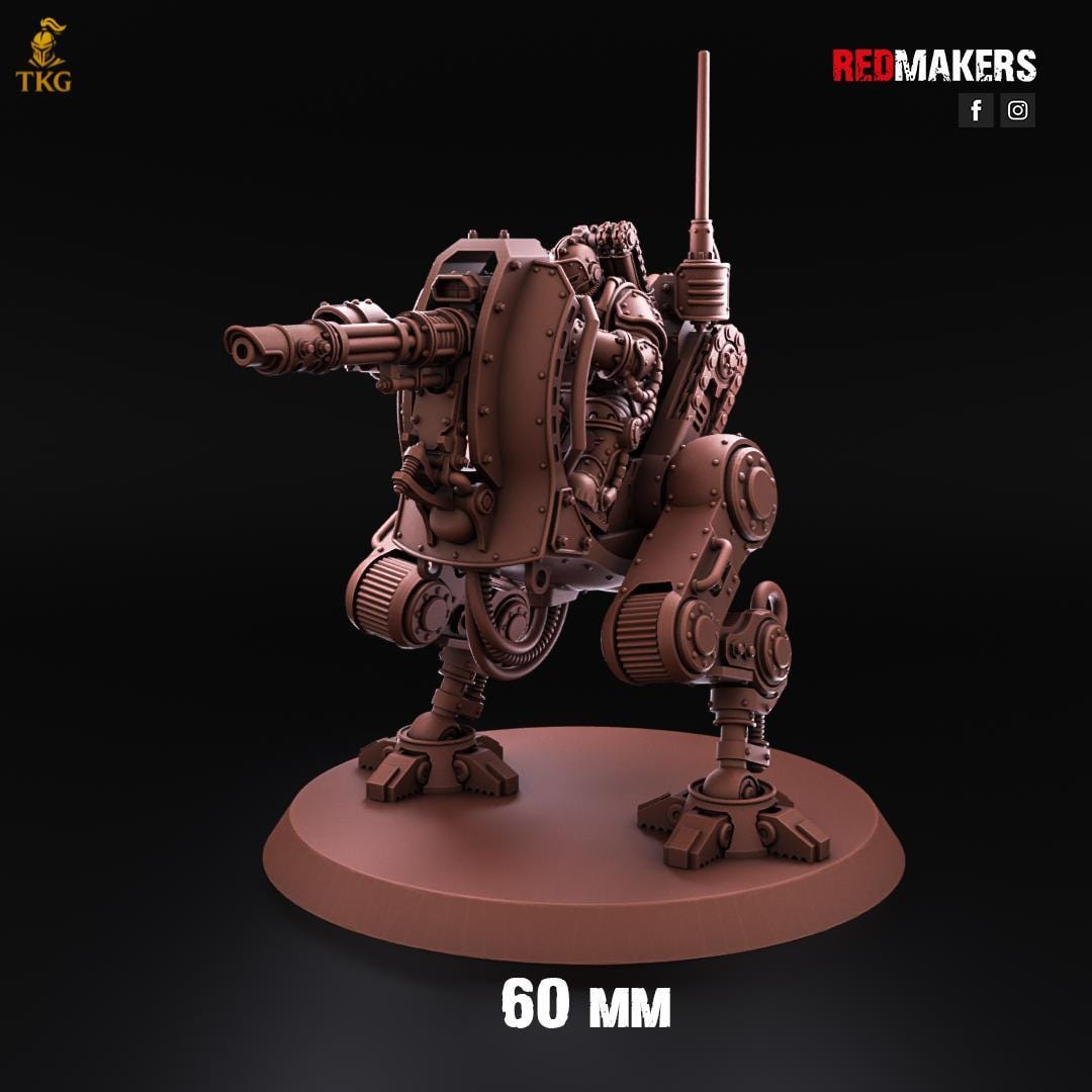 Scout Solar Mech - Imperial Force by Red Makers | 3D printed Tabletop Miniatures