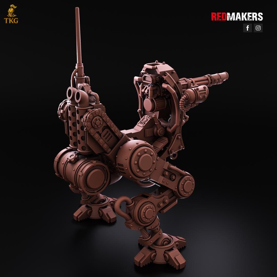 Scout Solar Mech - Imperial Force by Red Makers | 3D printed Tabletop Miniatures