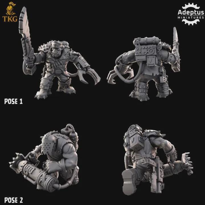 Da Snikkas Kill Squad by Adeptus Miniatures | 3D printed Tabletop Miniatures
